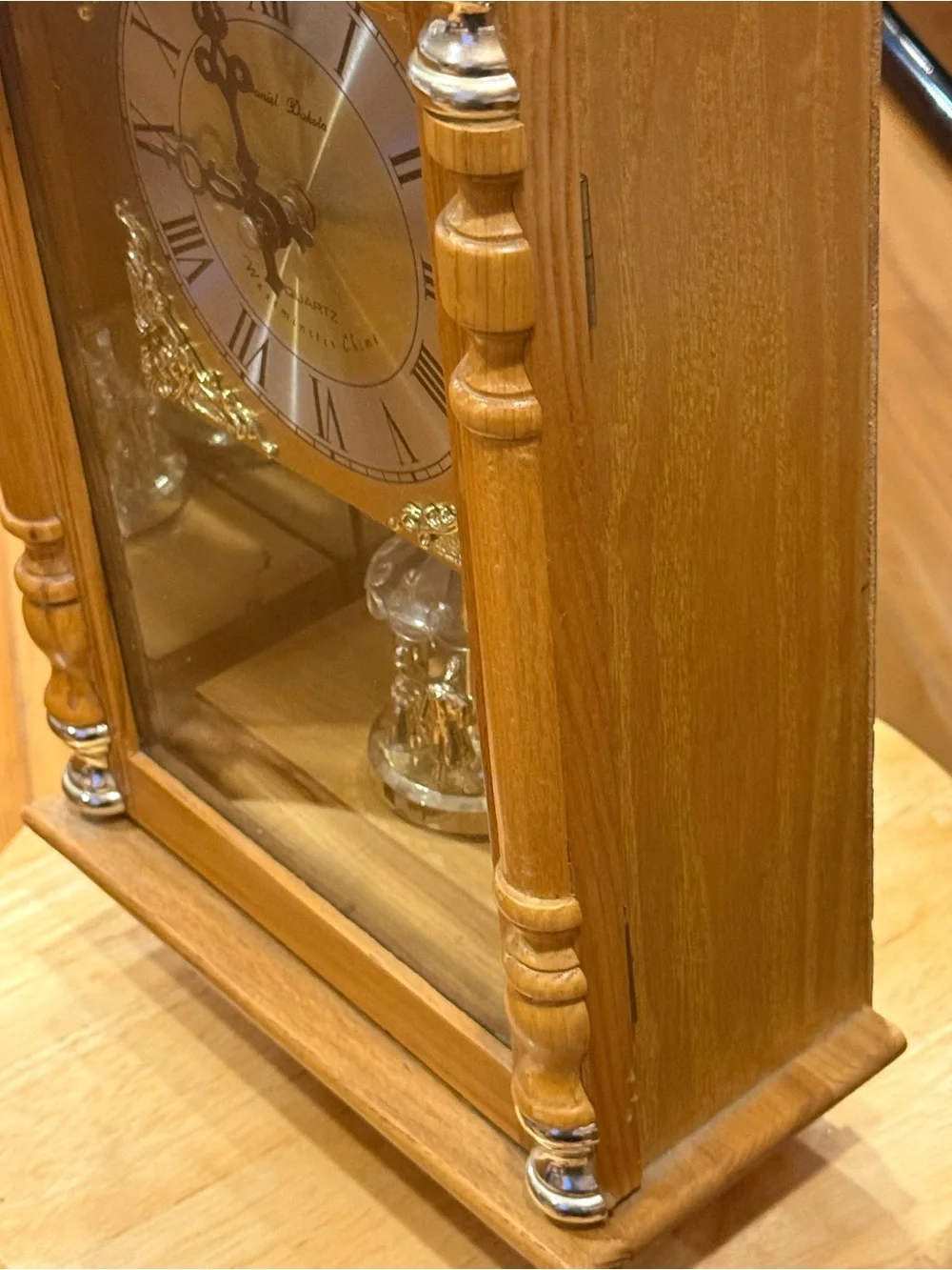 Vintage Daniel Dakota Quartz Mantle Wall clock